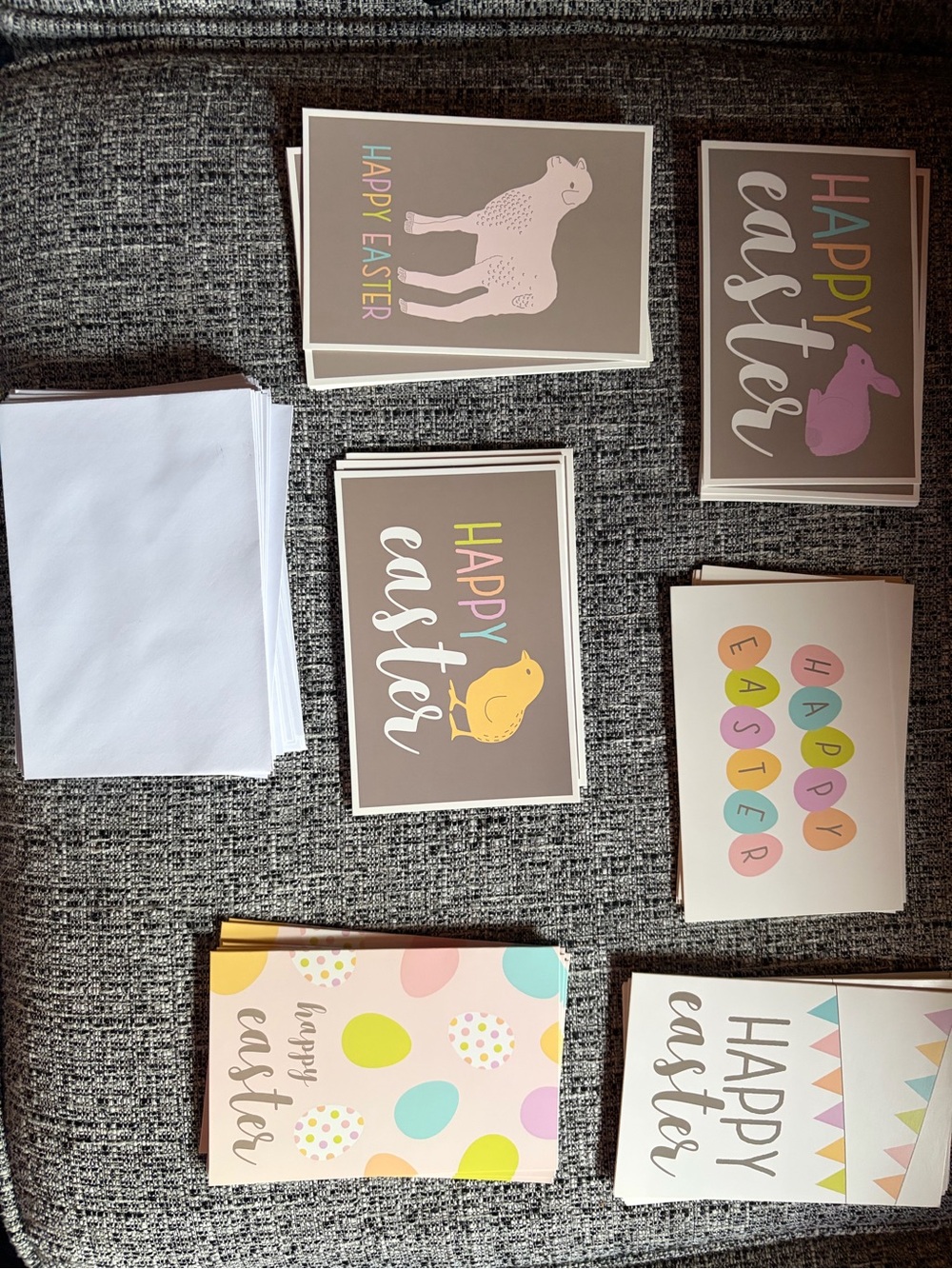 Easter Greeting Card Bundle - Pastel Bunny & Chick Designs